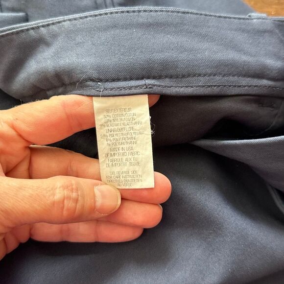 Theory navy blue women’s dress pants size 6 classic closet staple work career bo - Picture 4 of 9